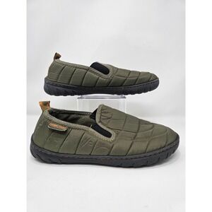 Ozark‎ Trail Quilted Slip On Clogs Olive Green Men's Size 7-8 Comfort Shoes